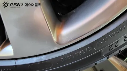 제네시스 GV80 22인치휠 하남 휠수리 잘하는 업체! 지에스 더블유! / 광주 서구 매월동