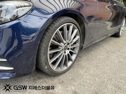 벤츠 E클래스 20인치휠 다이아컷팅 부산 휠복원 잘하는 업체! GSW! / 광주 서구 매월동