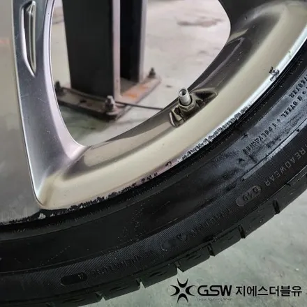 광주 제네시스 GV80 22인치 스퍼터링휠 복원 림 까짐 수리 / 광주 서구 매월동