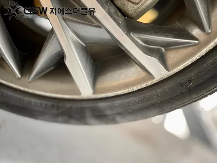 군산 중고휠 현대 아반떼 AD 17인치 휠 긁힘으로 인한 다이아컷팅 휠복원 작업 후기 / 광주 서구 매월동