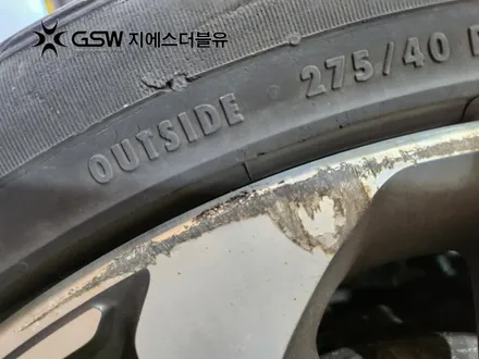 용인 휠수리 랜드로버 레인지로버 보그 22인치휠 다이아컷팅 휠복원 작업 후기 / 광주 서구 매월동