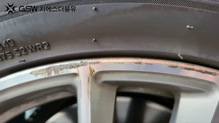 광주 휠복원 BMW 520D 18인치휠 상처로 인한 다이아컷팅 휠복원 작업 후기 / 광주 서구 매월동