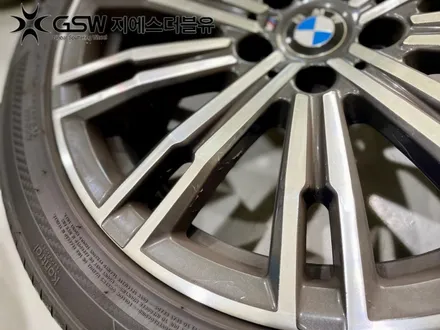 시흥 BMW 320I 19인치휠 반광 스퍼터링 휠도색 작업 후기 / 광주 서구 매월동