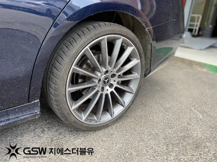 벤츠 E클래스 20인치휠 다이아컷팅 부산 휠복원 잘하는 업체! GSW! / 광주 서구 매월동