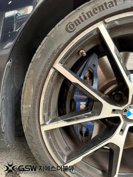 일산 BMW 840I 20인치휠 다이아컷팅 휠복원 작업 후기 / 광주 서구 매월동