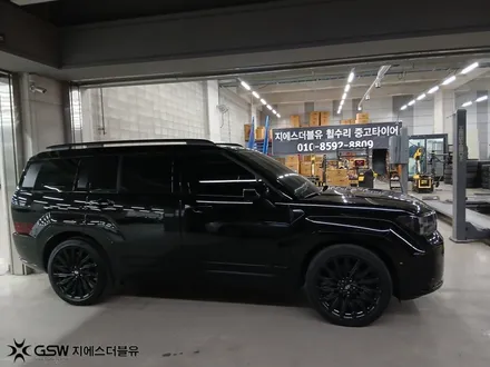 부산 기장 휠도색 싼타페 MX5 20인치 블랙무광 림스크래치 복원 / 광주 서구 매월동