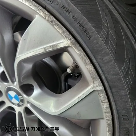 BMW X4 휠도색 후기 광주 19인치 블랙 유광 도색 사례 / 광주 서구 매월동