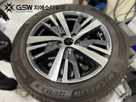 수원 푸조 5008 18인치휠 상처로 인한 다이아컷팅 휠복원 작업 후기 / 광주 서구 매월동