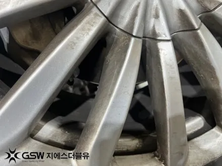자동차휠수리 BMW 6GT 19인치휠 실버 스크래치 작업 후기 / 광주 서구 매월동
