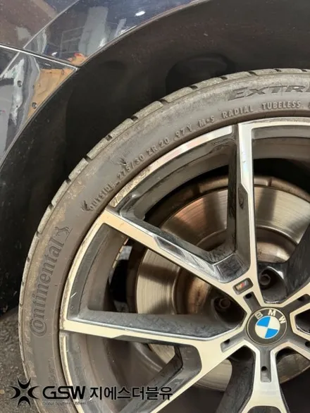 일산 BMW 840I 20인치휠 다이아컷팅 휠복원 작업 후기 / 광주 서구 매월동