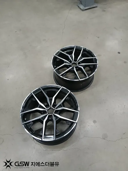 부산 BMW 5시리즈 휠, 새것처럼 복원한 후기 / 광주 서구 매월동