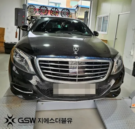 긁힌 벤츠 S350d 휠, 대전에서 새 것처럼 복원! / 대전 유성구 복용동