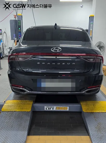 용인 휠수리 추천 그랜저 IG 다이아컷팅 휠복원 작업기 / 대전 유성구 복용동