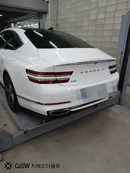 대전 제네시스 G80 20인치휠 반광 스퍼터링 휠복원 후기 림 스크래치 완벽 복원! GSW 대전점 / 대전 유성구 복용동