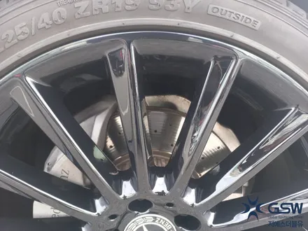 벤츠 AMG 19인치 휠 표면에 상처 휠복원 및 블랙유광 휠도색 후기입니다 / 대전 유성구 복용동