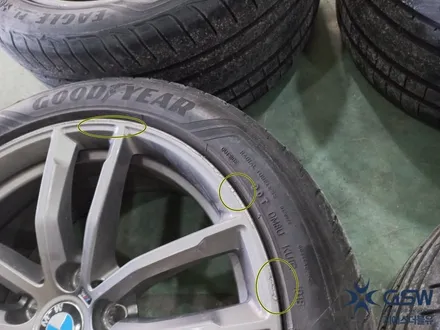 BMW5시리즈 G30 18인치 블랙크롬 휠도색 작업 / 대전 유성구 복용동