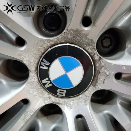 BMW GT 19인치휠 다이아컷팅 평택휠복원 작업 후기 / 대전 유성구 복용동