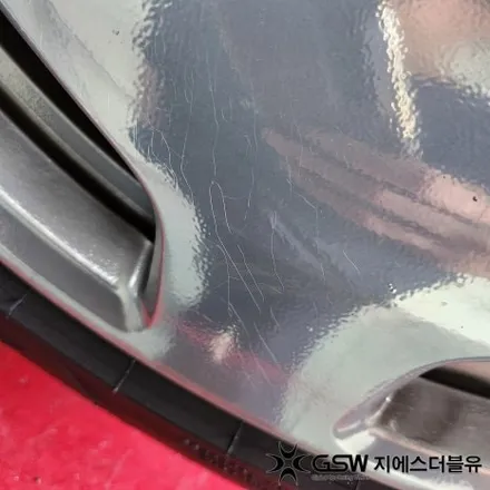 벤츠 S580 마이바흐 20인치 화이트 크롬 대전 휠도색 작업 후기 / 대전 유성구 복용동
