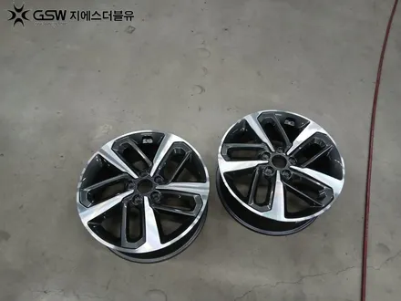 현대 코나 18인치 휠복원 부산 다이아컷팅 휠복원 / 대전 유성구 복용동