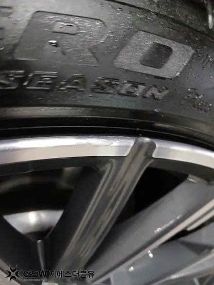 부산 BMW 740D 휠복원 20인치 다이아컷팅 림 스크래치 복원 / 대전 유성구 복용동