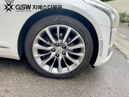 대전 캐딜락 CT6 순정 19인치 휠 복원 잘하는 곳 추천드립니다! / 대전 유성구 복용동