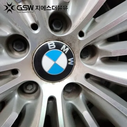 BMW GT 19인치휠 다이아컷팅 평택휠복원 작업 후기 / 대전 유성구 복용동