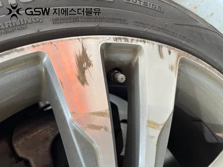 벤츠 S500 19인치휠 컷팅휠 부산 휠복원 / 대전 유성구 복용동