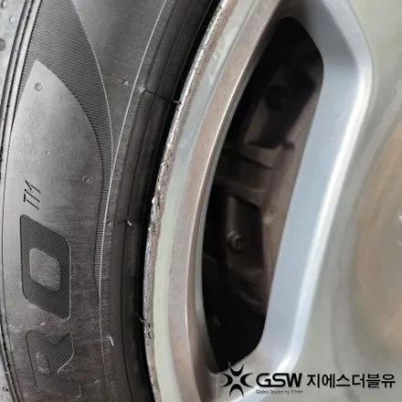 벤츠 S580 마이바흐 20인치 화이트 크롬 대전 휠도색 작업 후기 / 대전 유성구 복용동