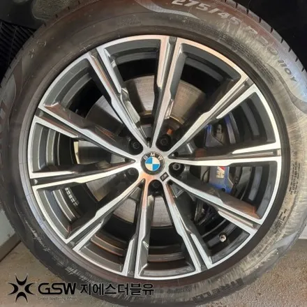 수원휠수리 BMW X5 20인치휠 다이아컷팅 작업 후기 / 대전 유성구 복용동