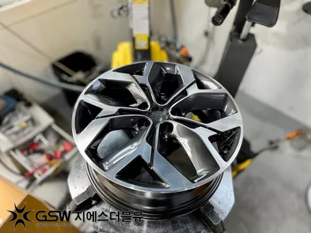 청주 기아 스포티지 QL 18인치휠 다이아컷팅 휠복원 작업 후기 / 대전 유성구 복용동