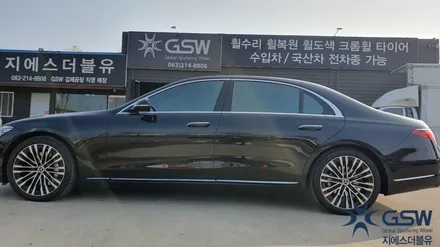 [지에스 더블유 광주점] 벤츠 S 클래스 S580 20인치 다이아 커팅 휠복원 새 휠 상태 그대로 작업 후기입니다 / 대전 유성구 복용동