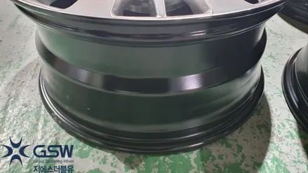 제네시스 G80 19인치 휠복원 완벽스퍼터링휠도색작업 광주휠복원 지에스더블유광주점 / 대전 유성구 복용동