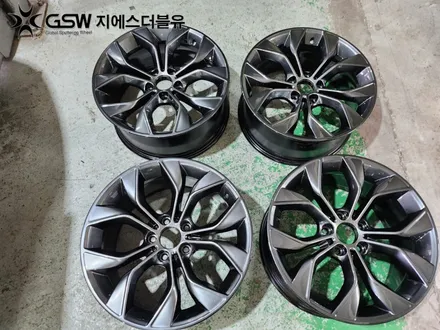 세종 BMW 휠도색 X6 19인치휠 순정휠에서 다크 스퍼터링 휠도색 작업 후기 / 대전 유성구 복용동