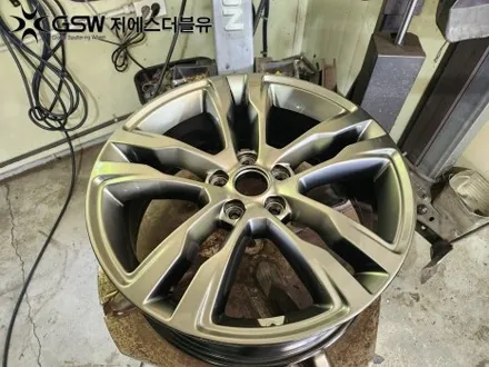 맥스크루즈 19인치휠 반광 스크래치 대전 휠복원 / 대전 유성구 복용동