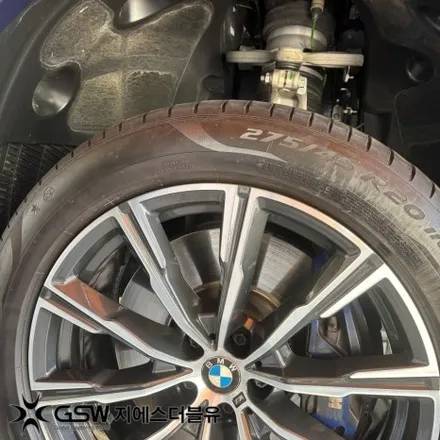 수원휠수리 BMW X5 20인치휠 다이아컷팅 작업 후기 / 대전 유성구 복용동