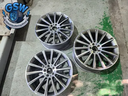 대전 벤츠 S450 순정 20인치 휠 스크래치로 인한 다이아몬드 컷팅 휠 복원 작업 후기입니다~! / 대전 유성구 복용동