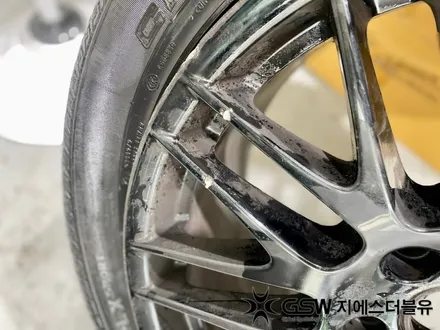 [세종휠도색] 포르쉐 카이엔 20인치 특별한 블랙유광 크롬 휠도색 작업 후기 / 대전 유성구 복용동