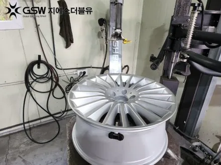 세종 벤츠 휠복원 S350D 19인치휠 상처로 인한 휠복원 작업 후기 / 대전 유성구 복용동