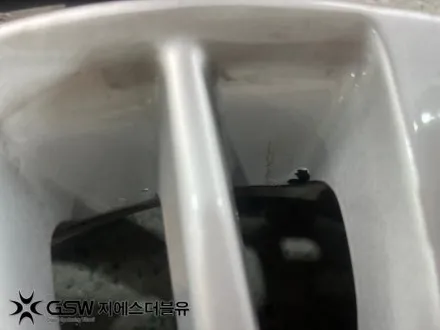 대전 휠수리 제네시스 GV80 페이스리프트 22인치휠 다이아컷팅 수리 작업 후기 / 대전 유성구 복용동