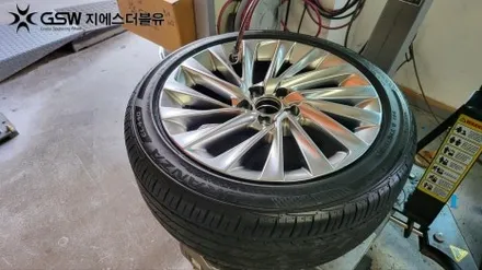 청주 렉서스 ES300H 18인치휠 반광 스크래치 휠복원 작업 후기 / 대전 유성구 복용동