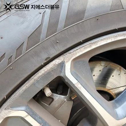 강남 휠복원 벤츠 GLE53 AMG 21인치휠 다이아컷팅 작업 후기 / 대전 유성구 복용동