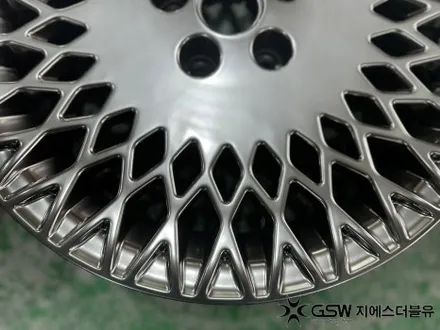대전 제네시스 G80 휠복원 19인치 반광 스퍼터링 휠 림 스크래치 완벽 복원 후기 / 대전 유성구 복용동