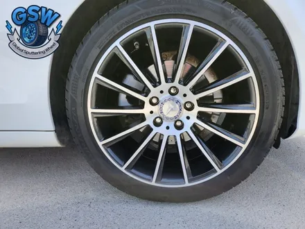 대전 벤츠 C200D 18인치 다이아몬드 컷팅 휠분체도장 작업 후기 / 대전 유성구 복용동