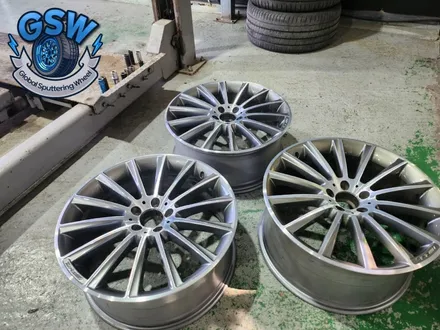 대전 벤츠 S450 순정 20인치 휠 스크래치로 인한 다이아몬드 컷팅 휠 복원 작업 후기입니다~! / 대전 유성구 복용동