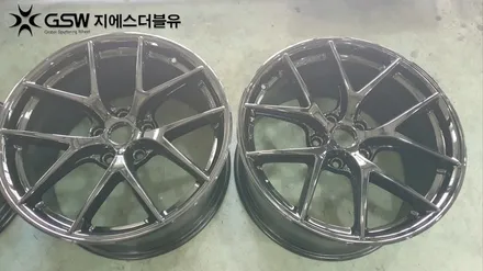 대전 BMW 3시리즈 휠도색 BBS 19인치휠 오래된 차량 휠을 새 휠처럼 만들기 / 대전 유성구 복용동