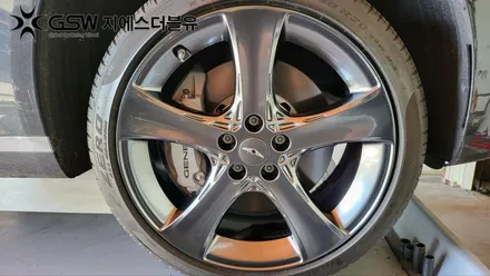 [서산 중고휠] 제네시스 G80 20인치 휠 상처로 인한 휠복원 장착 후기 / 대전 유성구 복용동