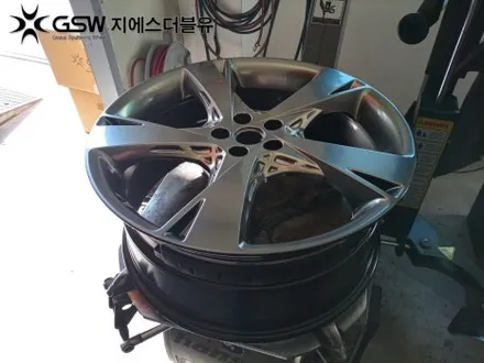광주 휠복원 제네시스 GV80 22인치 휠복원 잘하는 업체 소개합니다! / 대전 유성구 복용동