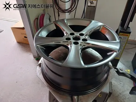 대전 휠복원 제네시스 G80 20인치휠 상처로 인한 휠복원 작업 후기 / 대전 유성구 복용동