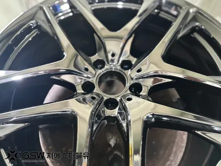 벤츠 GLE53 AMG 21인치휠 블랙크롬 시흥 휠도색 / 대전 유성구 복용동