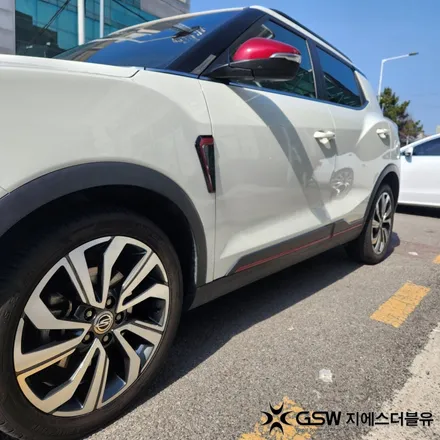 대전 티볼리 휠복원 후기 이 정도 손상도 복원이 가능할까요? / 대전 유성구 복용동